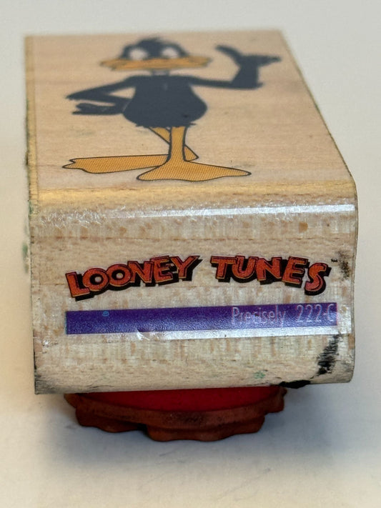 Rubber Stampede Rubber Stamp Looney Tunes Daffy Duck Cartoon Precisely Pose Wood