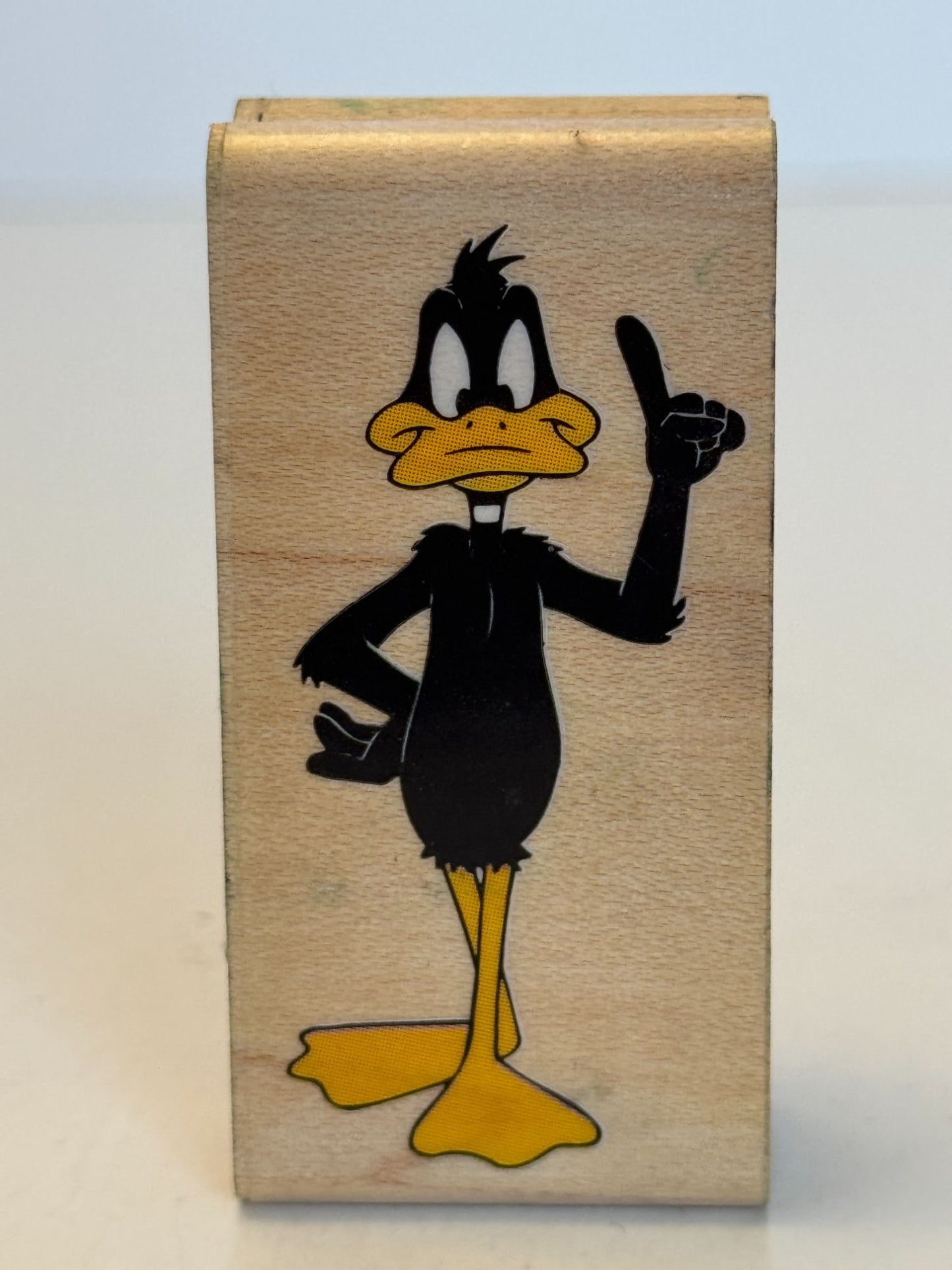 Rubber Stampede Rubber Stamp Looney Tunes Daffy Duck Cartoon Precisely Pose Wood