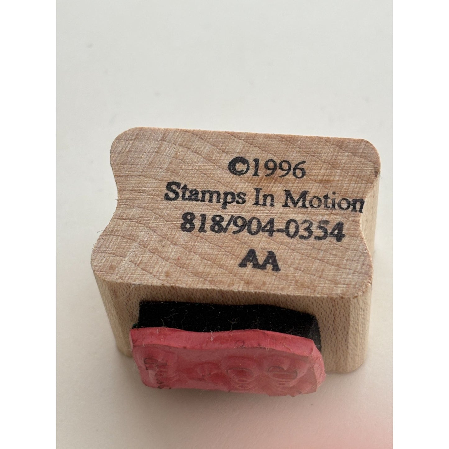 Stamps In Motion Rubber Stamp Have A Cool Day Friend Card Making Words Sentiment