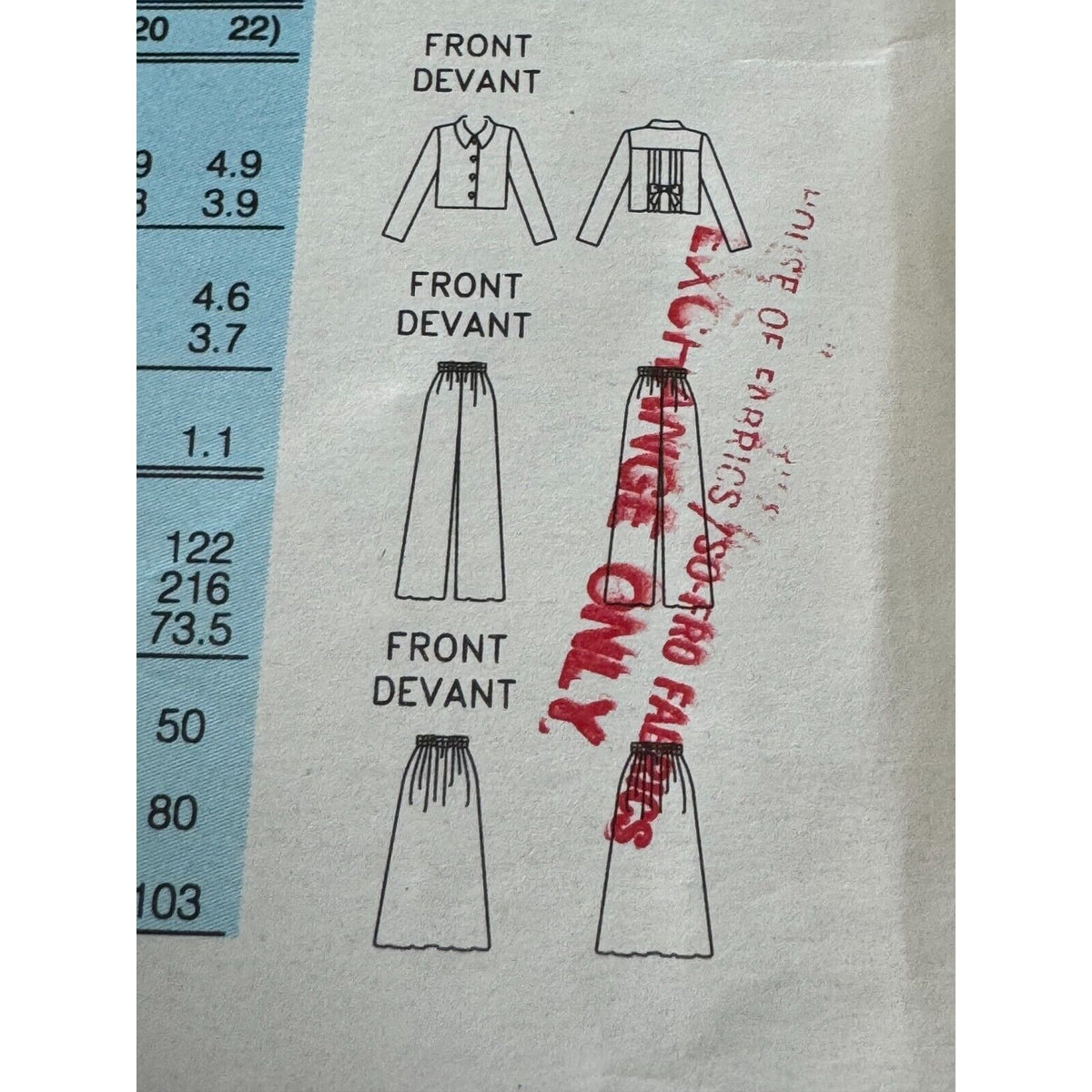 Butterick Sewing Pattern 3062 Jessica Howard Classic Jacket Skirt Pants 18-22 UC