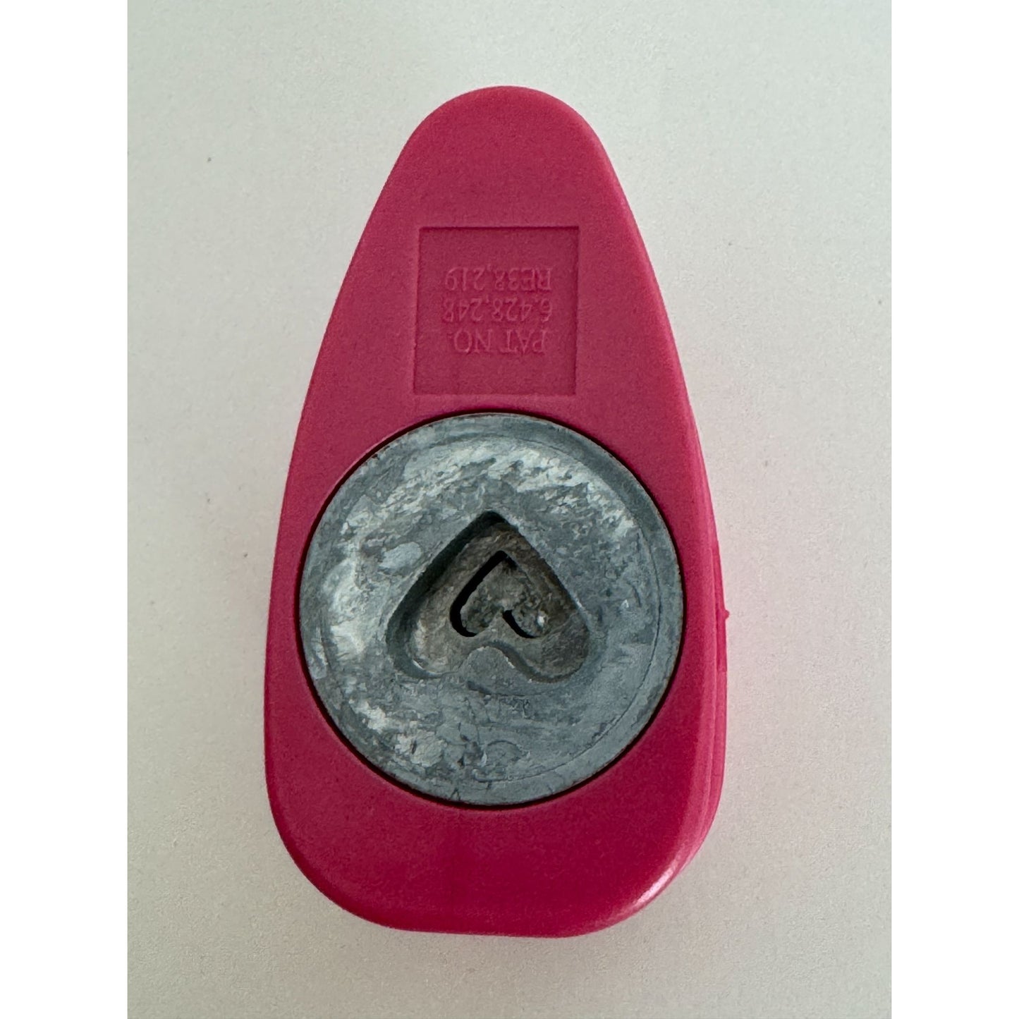 EK Success Heart Shaped Craft Paper Punch Double Valentines Day Card Making 1 in