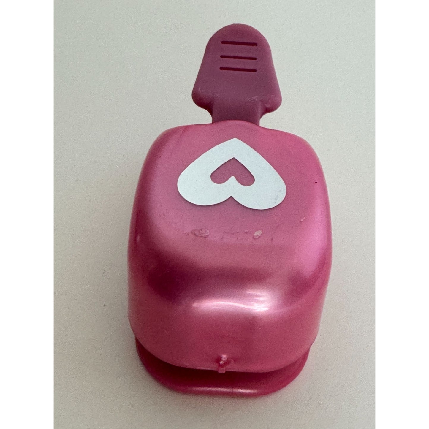 EK Success Heart Shaped Craft Paper Punch Double Valentines Day Card Making 1 in