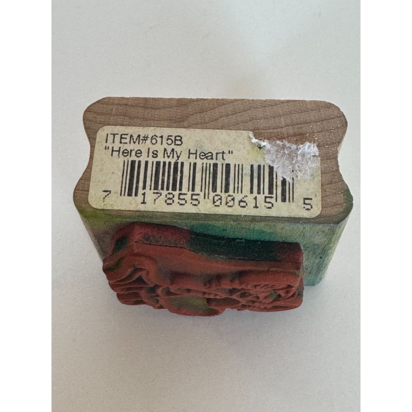 Rubber Stampede Rubber Stamp Suzys Zoo Here Is My Heart Mouse Love Anniversary