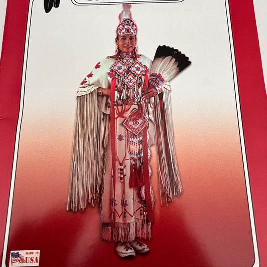 Missouri River Sewing Pattern Plains Indian Buckskin Dress Native Regalia Costume 6-20 Uncut