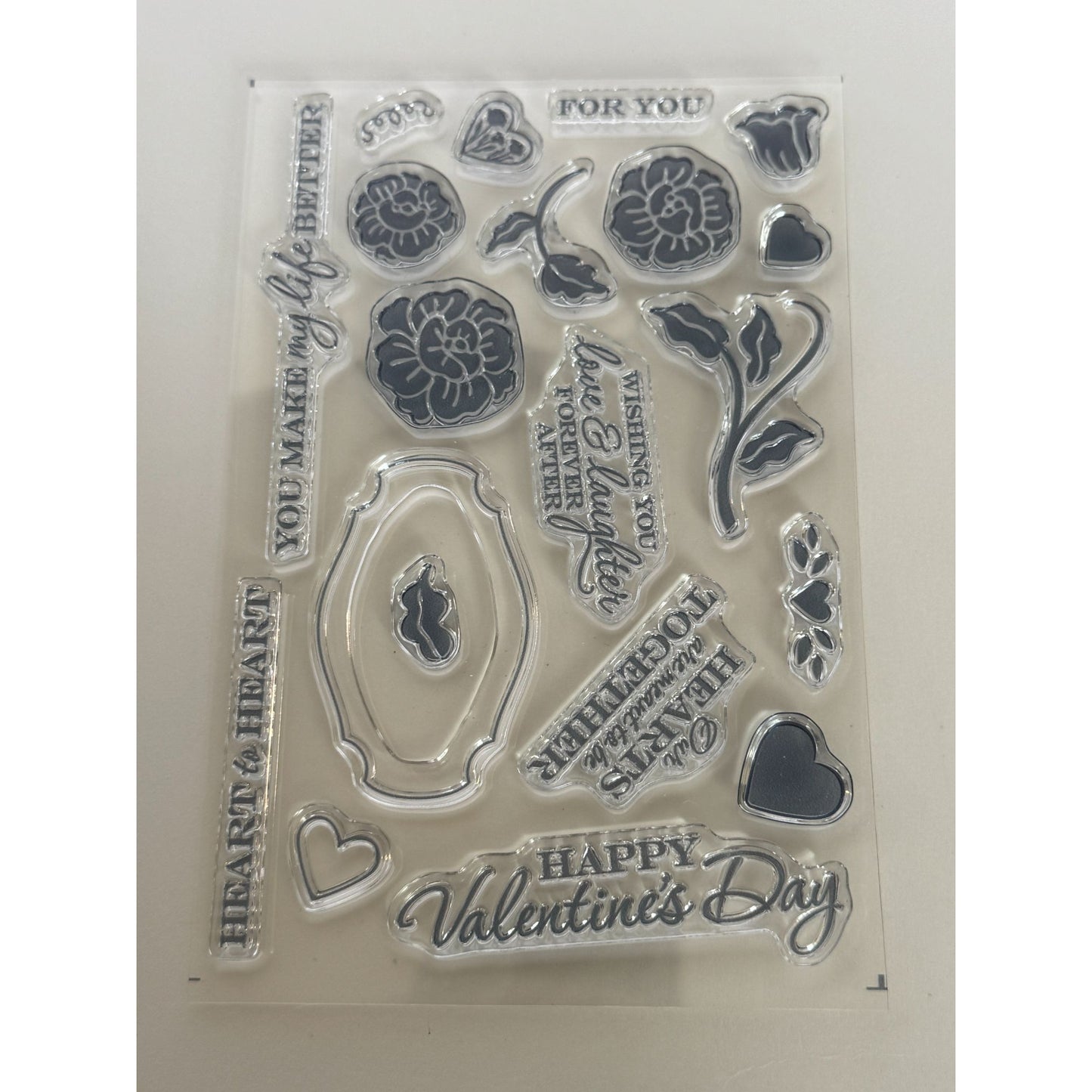 Stampin Up Photopolymer Stamp Set Heart To Heart 20 Pcs Valentines Day For You