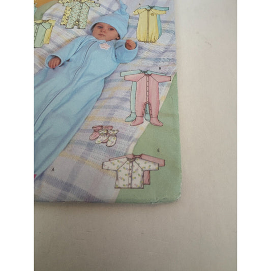 Butterick Sewing Pattern 3902 Baby Fashion Essentials Clothing Romper Newborn