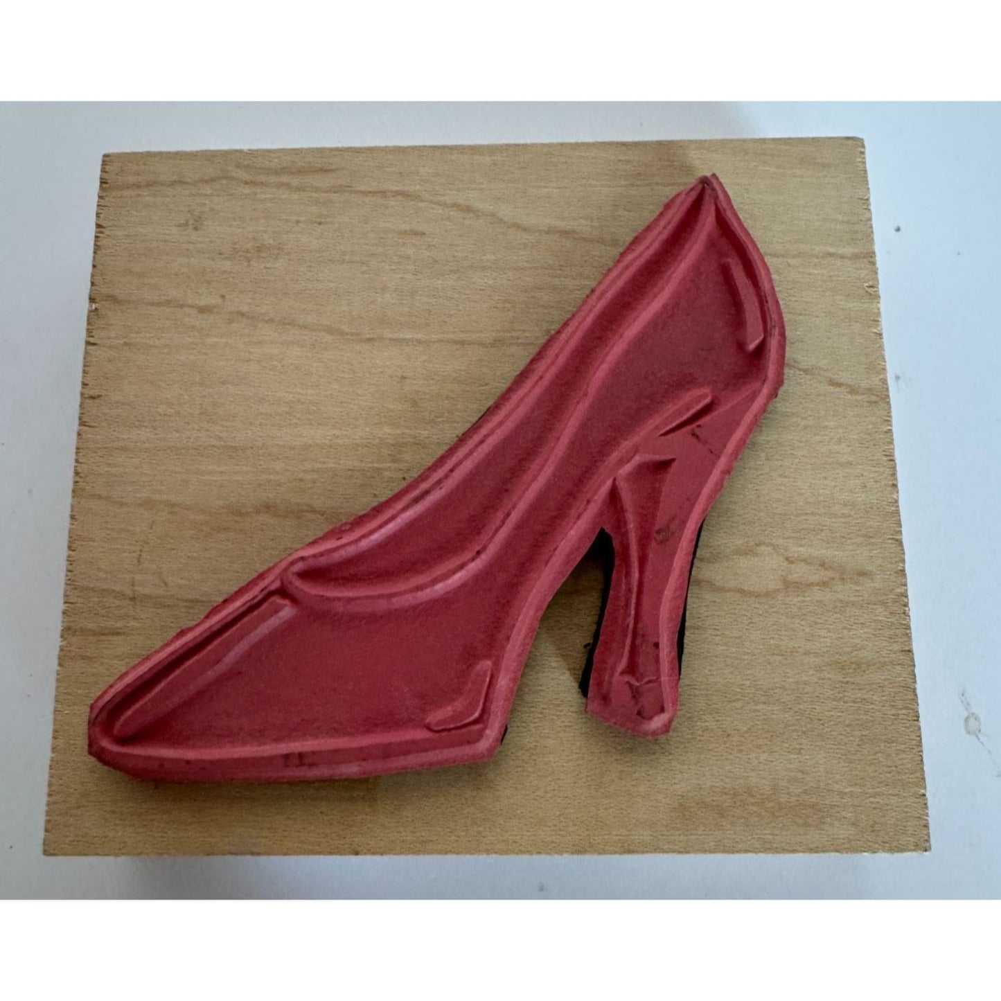AIP VIPs Rubber Stamp Large High Heel Shoe Womens Fashion Stiletto Card Making