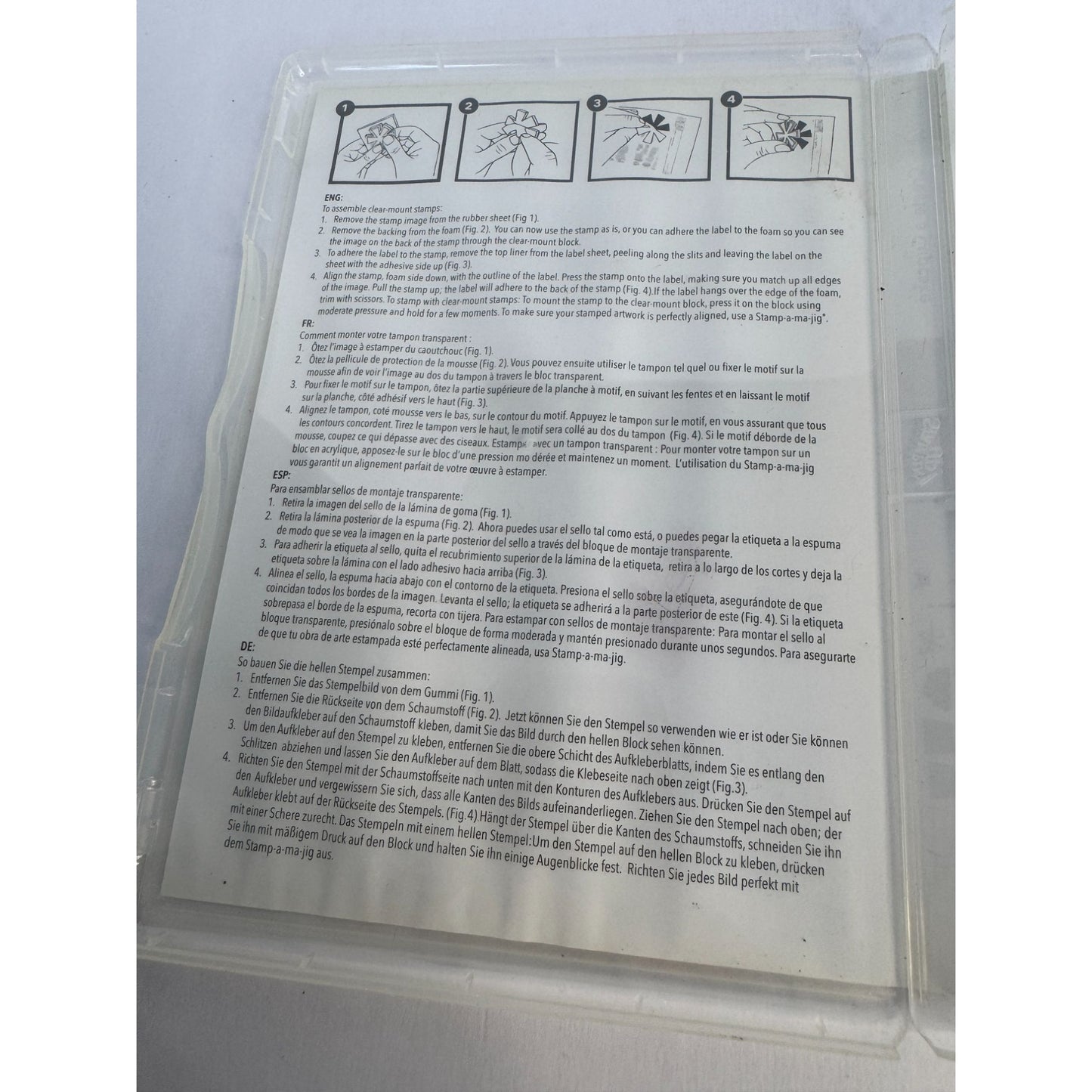 Stampin Up Clear Mount Rubber Stamp Create A Cupcake Happy Birthday Candle