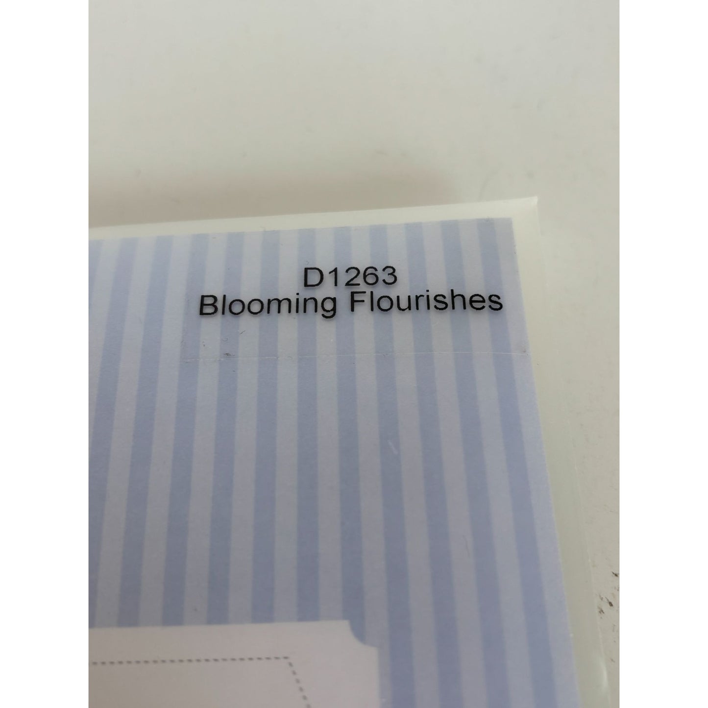 CTMH My Acrylix Acrylic Stamp Set Love is Blooming Flourishes Special Friends
