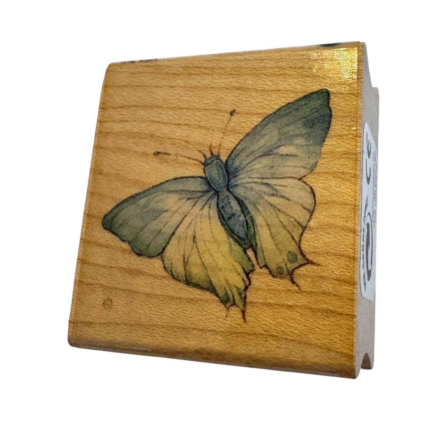Butterfly Rubber Stamp Brenda Walton All Night Media Garden Spring Nature