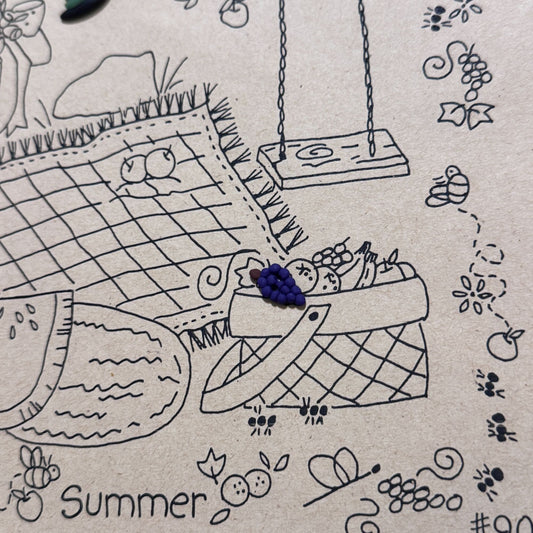 Cotton Way Season to Season Stitchery Embroidery Pattern Summer Country Charms