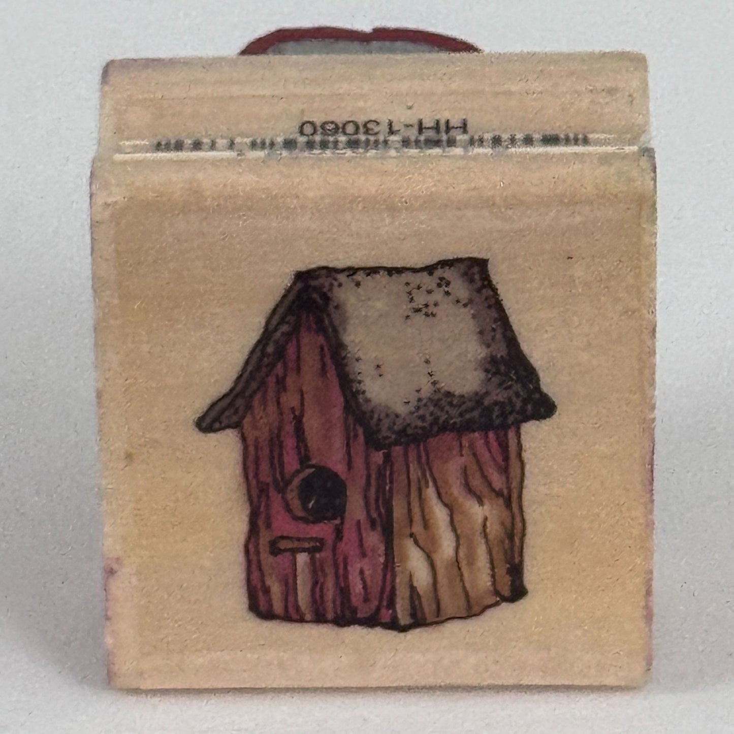 Holly Pond Hill Rubber Stamp Small Birdhouse Cardmaking Craft Uptown