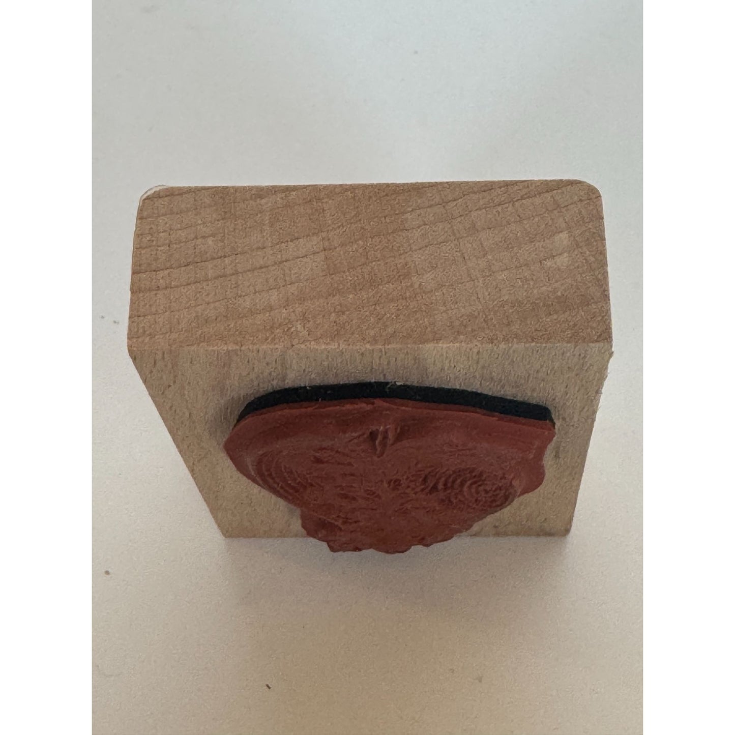 Floral Hat Wooden Rubber Stamp Mothers Day Easter Hat Spring Victorian Fashion