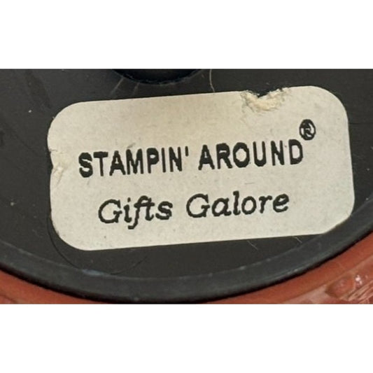 Stampin Around Rubber Stamp Gifts Galore Roller Birthday Border Card Making Art