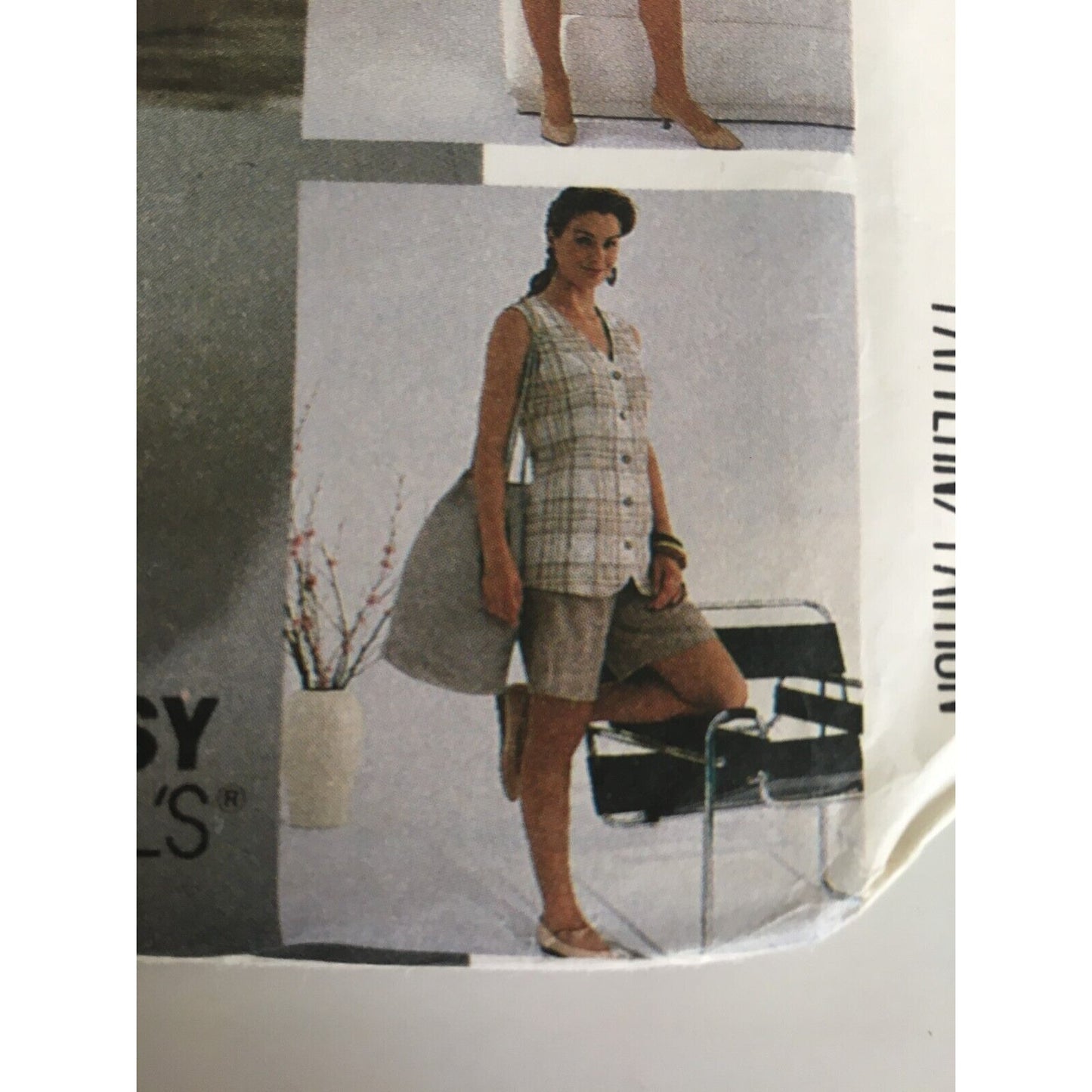 McCalls Sewing Pattern 6423 Work Wardrobe Jacket Top Skirt Pants Outfit UC 12 16