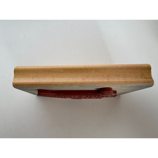 Happy Anniversary Wooden Rubber Stamp Cursive Elegant Letters Card Making Words