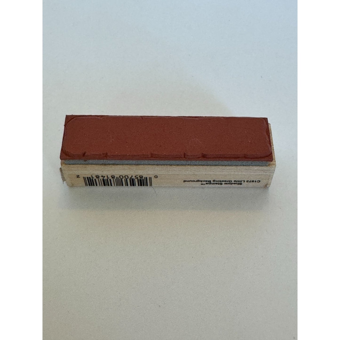 Hero Arts Wood Rubber Stamp Shadow Stamp Little Greeting Background Block C1973