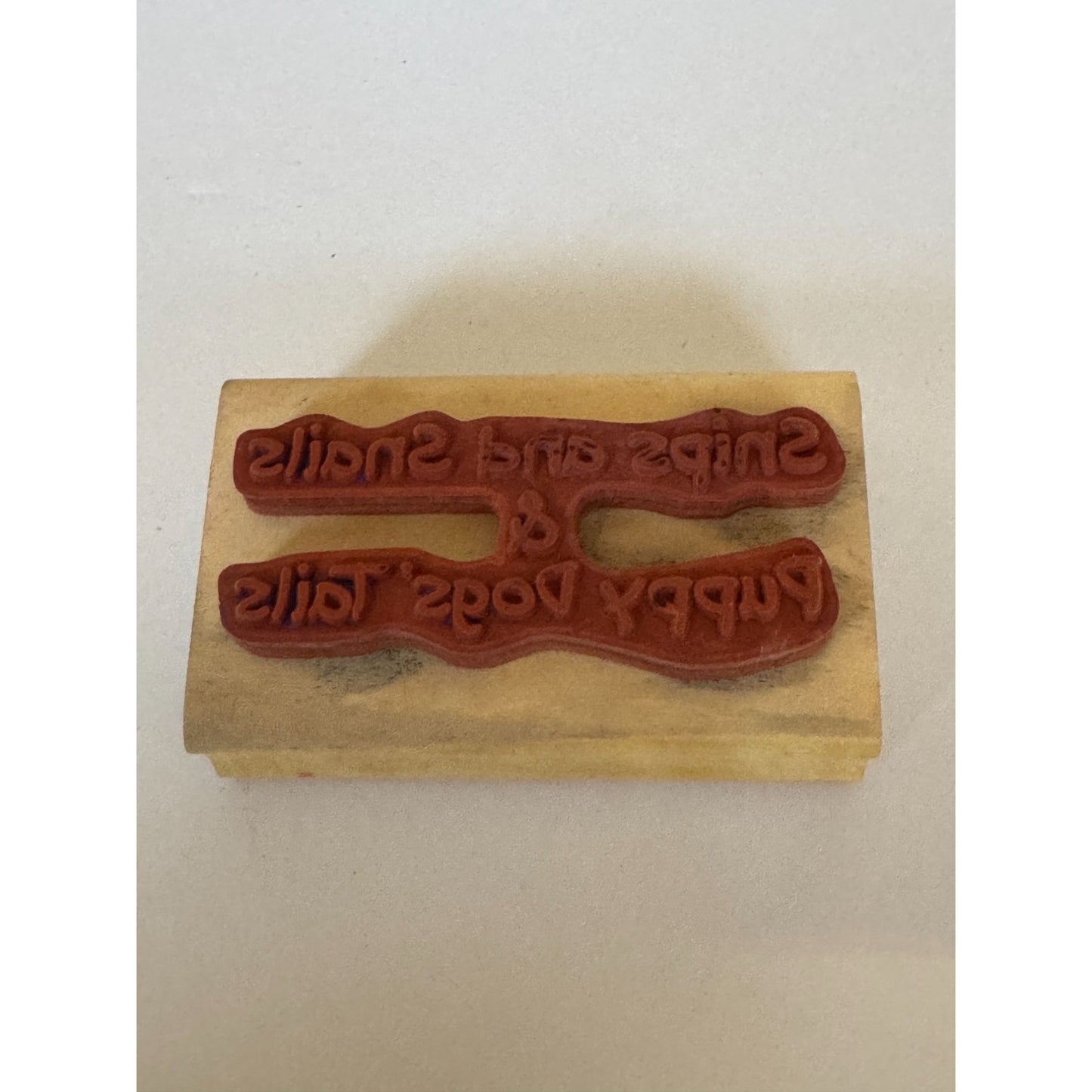 Anitas Stamp Snips And Snails and Puppy Dogs Tails Baby Boy Sentiment Quote