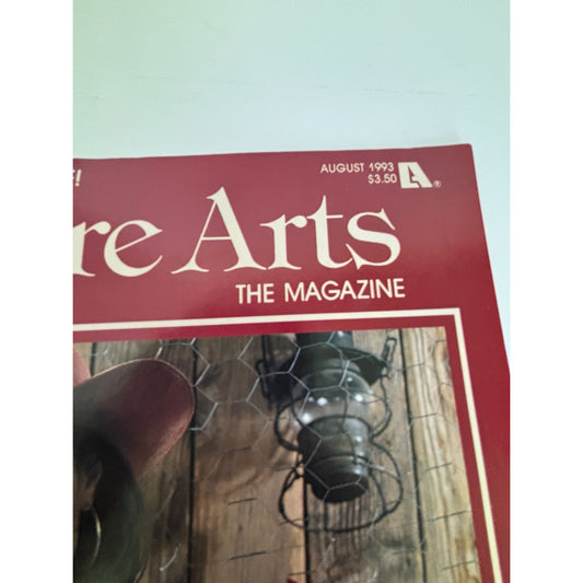 Leisure Arts Magazine August 1993 Knit Crochet Baby Preemie Hats Caps Rooster