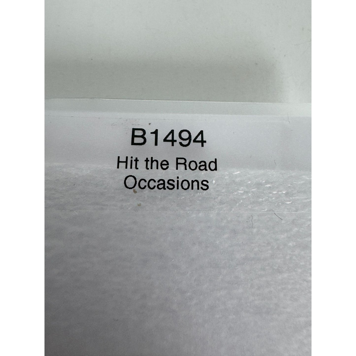 CTMH My Acrylix Acrylic Stamp Set B1494 Hit the Road Trip Moving Vacation Trip