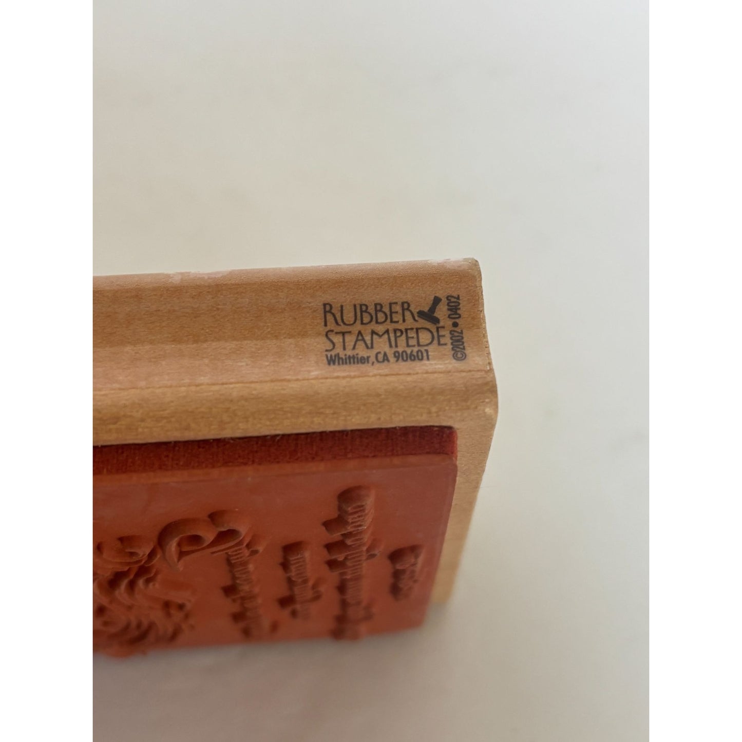 Rubber Stampede Rubber Stamp Thy Word is a Lamp Christian Lighthouse Bible Quote