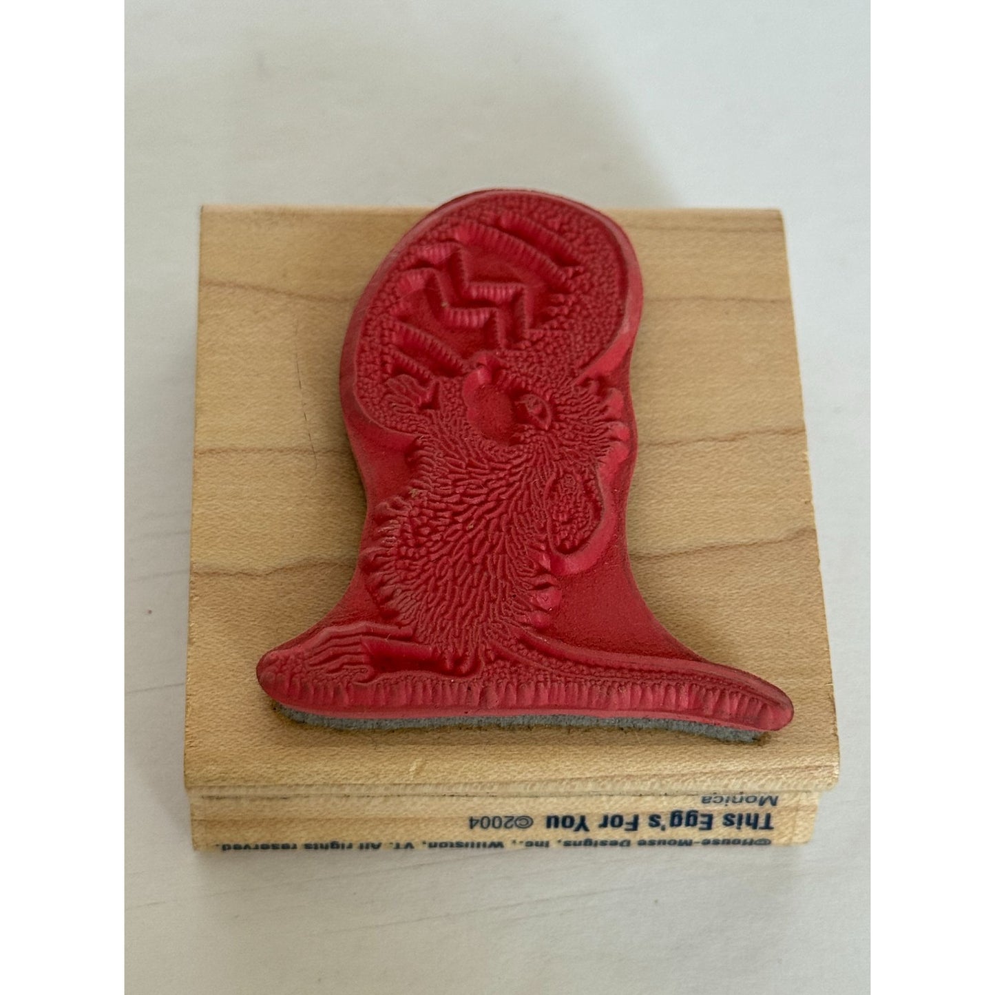 Stampabilities House Mouse Rubber Stamp Monica This Eggs For You Easter Spring