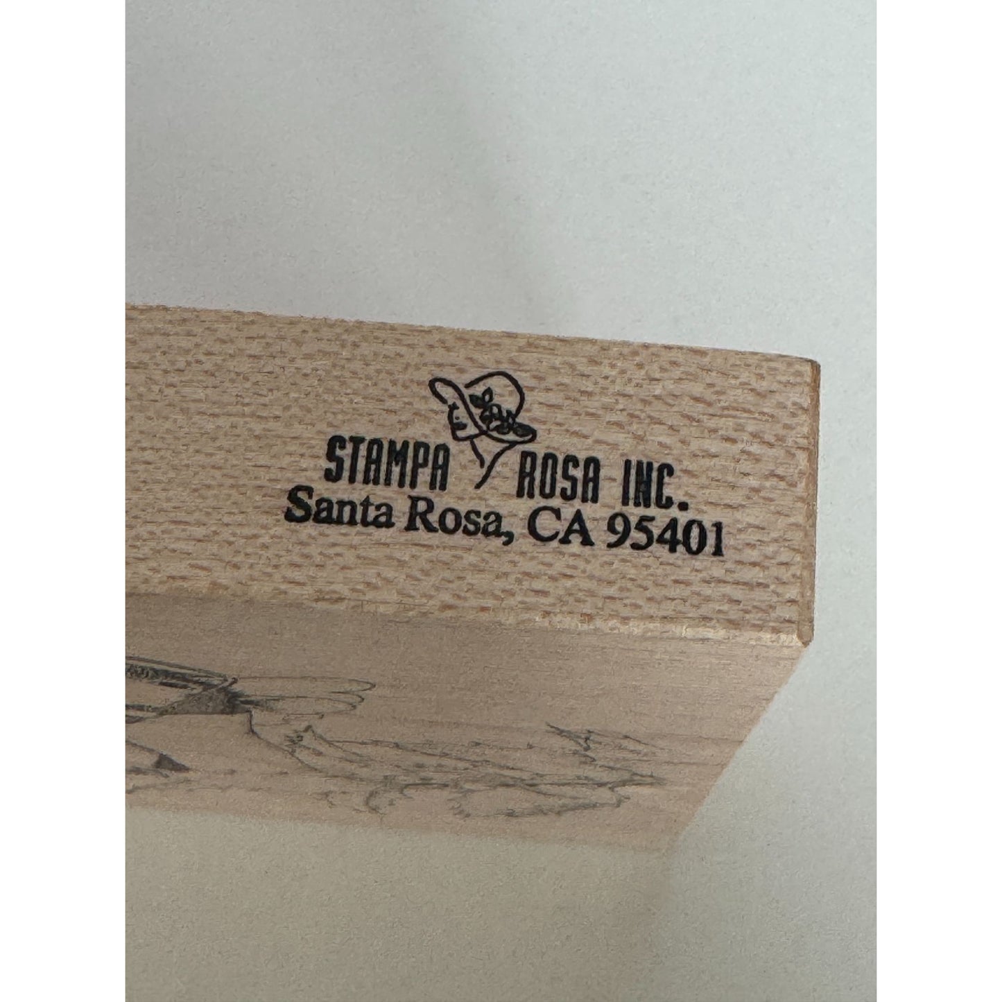 Stampa Rosa House Mouse Rubber Stamp Angel Delights Christmas Pageant Holiday