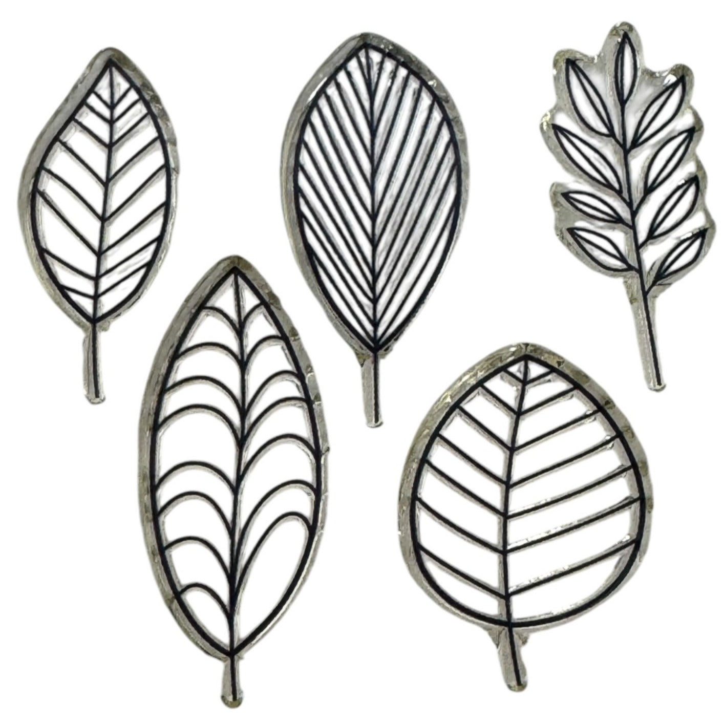 CTMH My Acrylix Acrylic Stamp Set Lovely Leaves Seasons Nature Fall Elm A1195