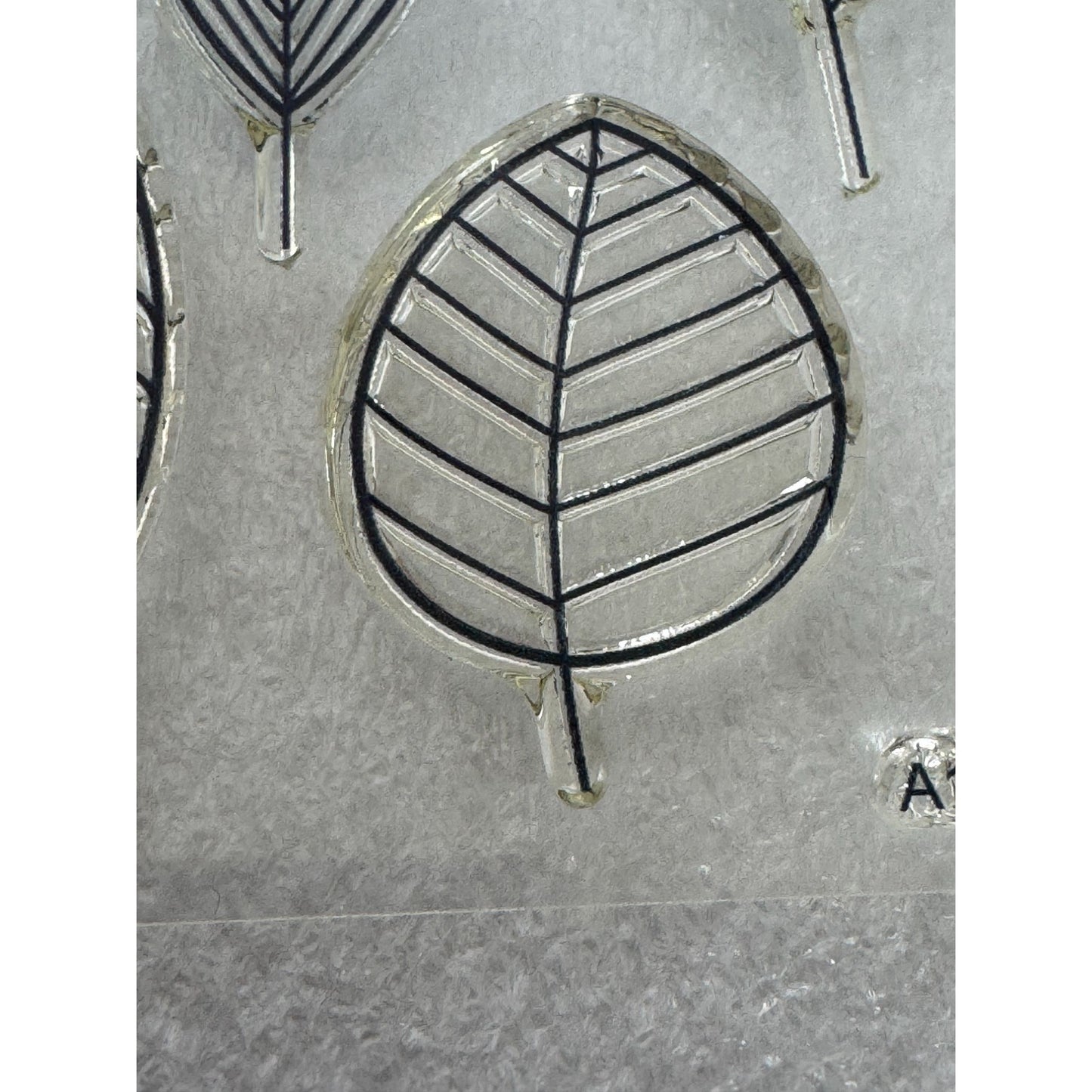 CTMH My Acrylix Acrylic Stamp Set Lovely Leaves Seasons Nature Fall Elm A1195