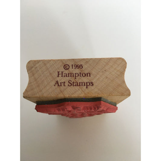 Hampton Art Rubber Stamp Grapes Grape Cluster with Leaf Fruit Food Card Making