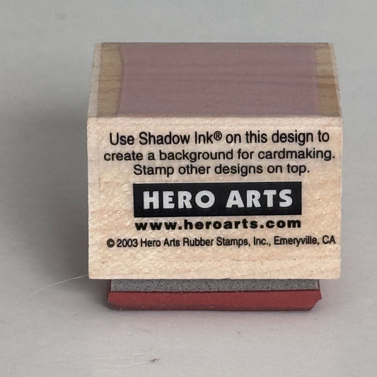 Hero Arts Rubber Stamp Small Straight Edged Square Shadow Cardmaking Shape Craft Scrapbooking Journaling