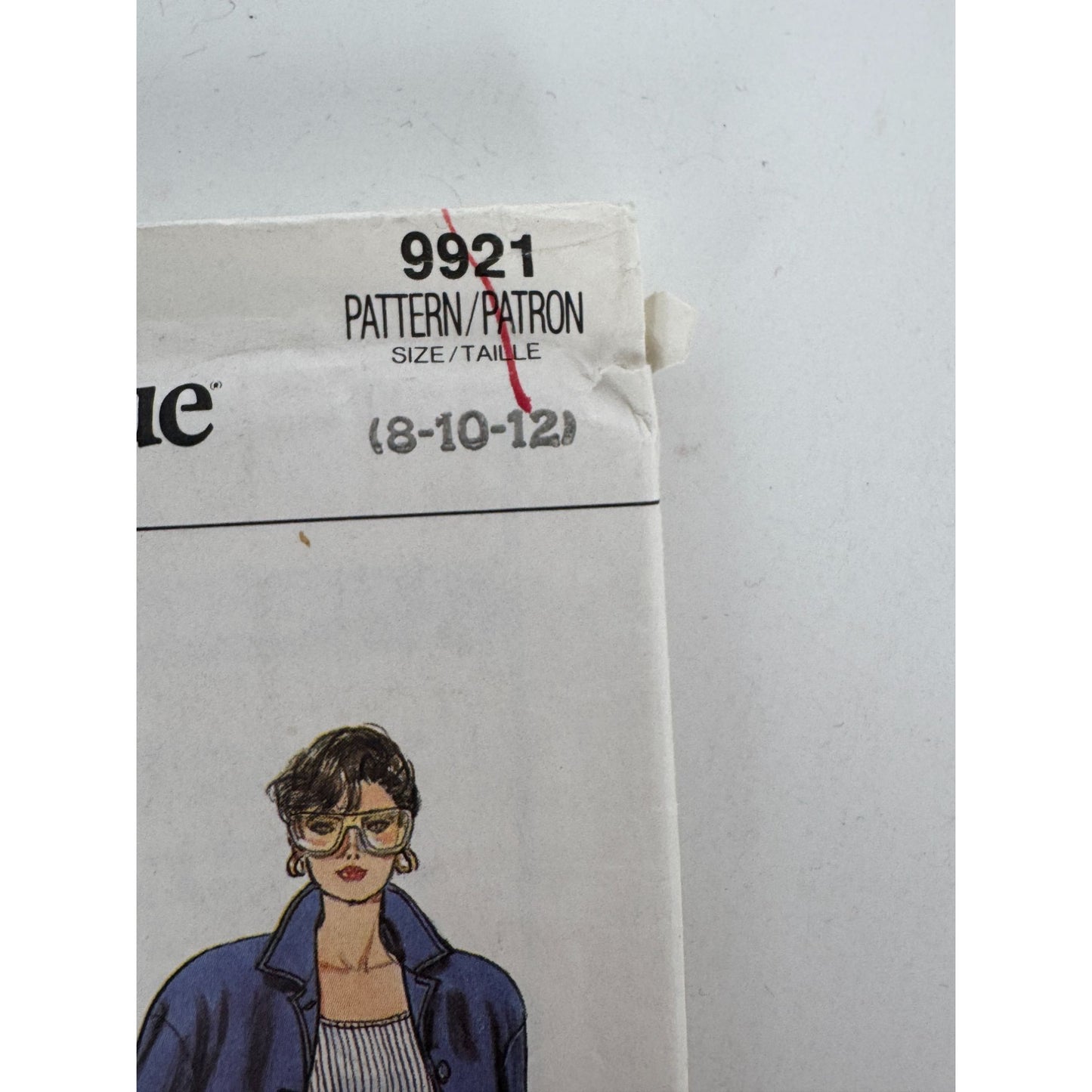 Vogue Sewing Pattern 9921 Shirt Dress Pants Set 1980s Vintage Outfit 8 10 12 UC