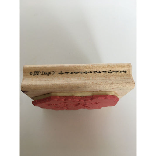 JRL Design Rubber Stamp Hydrangea Blossoms Flowers Cluster Spring Garden S467