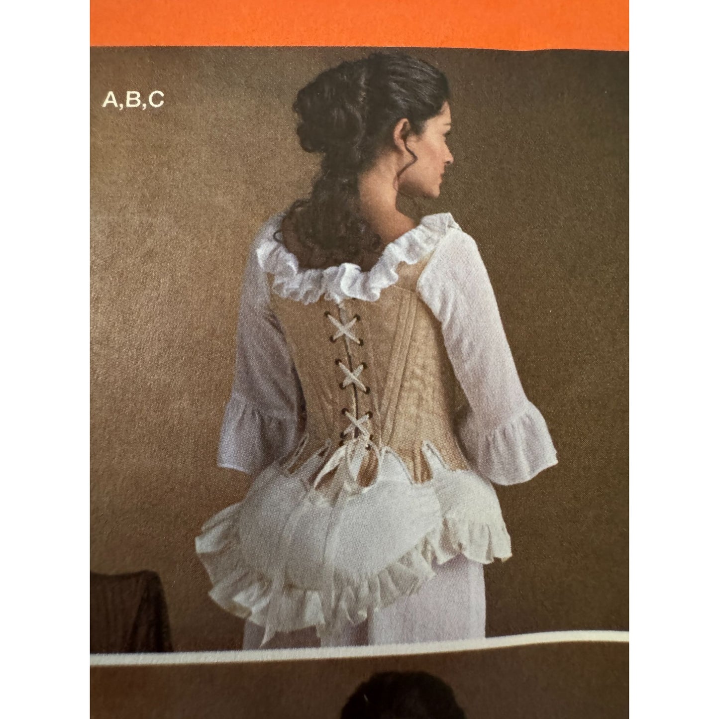Simplicity Sewing Pattern 8162 18th Century Undergarments Corset Chemise 6-14 UC