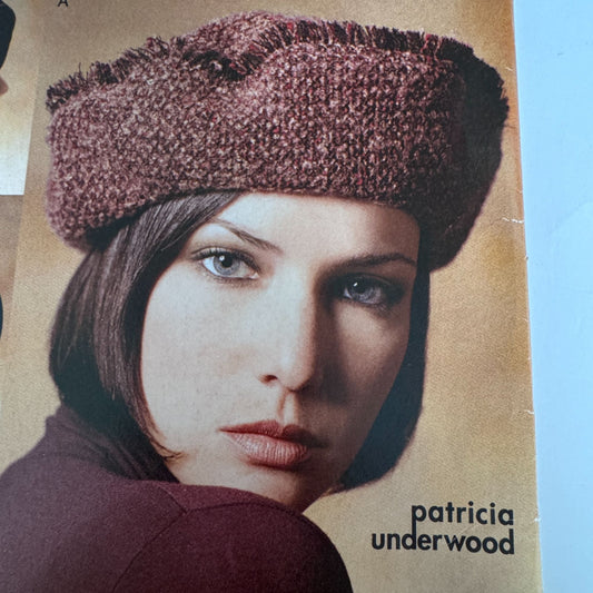 Vogue Sewing Pattern V642 Hats Beret Cloche Wide Brim Bucket Hat Millinery Uncut