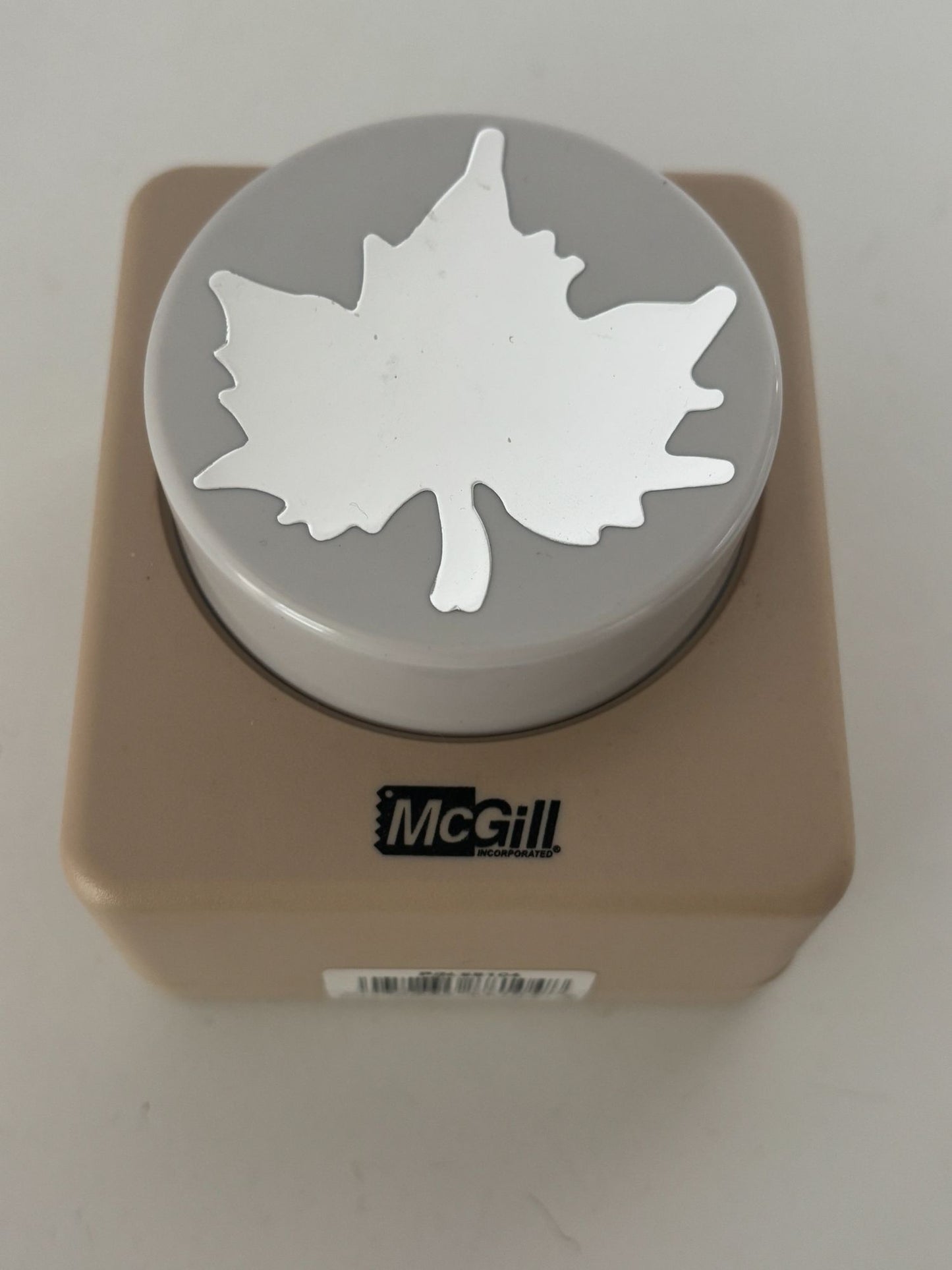 McGill Super Giant Paper Punch Maple Leaf Shape Craft Tool Fall Autumn Craft Art