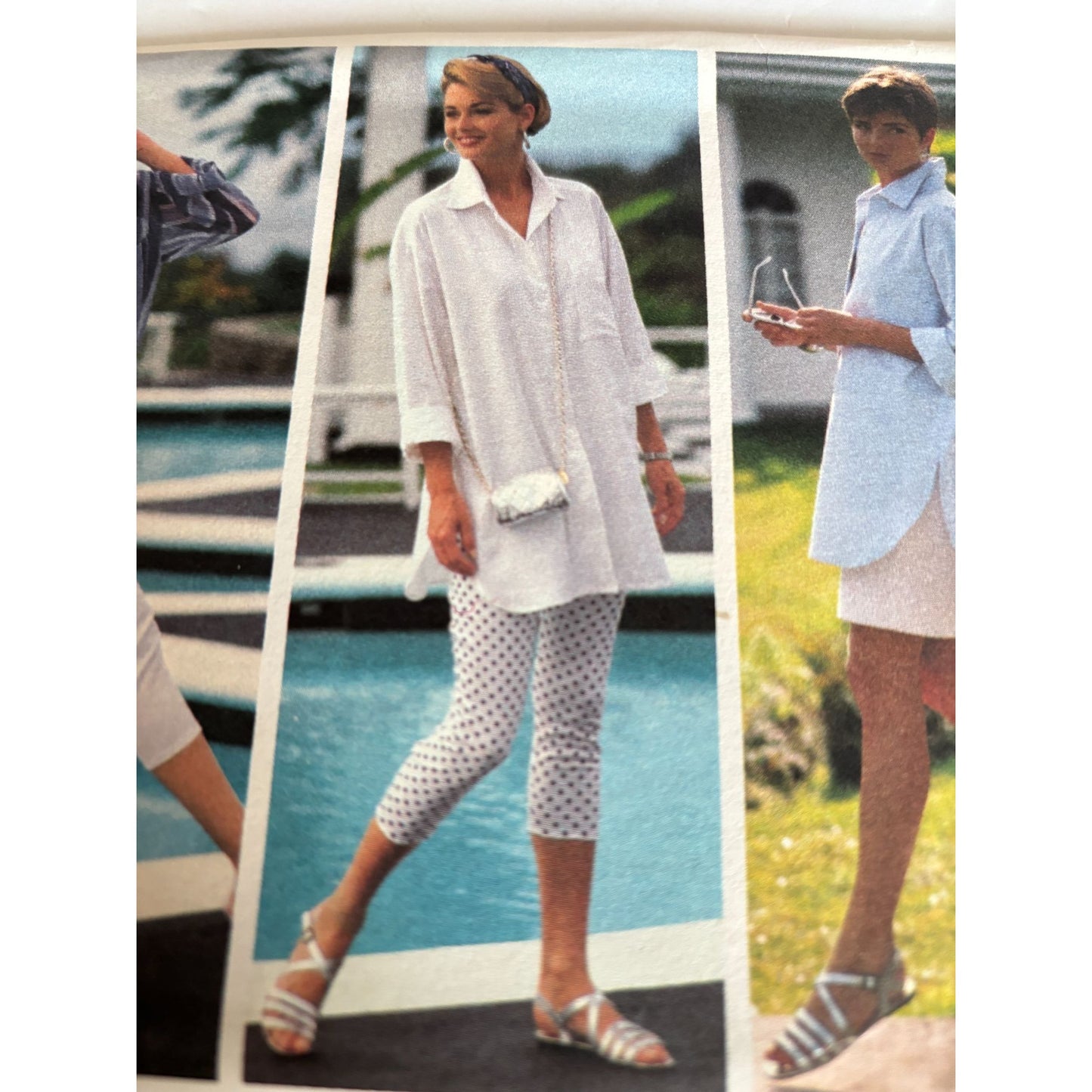 Butterick Sewing Pattern 6223 Shirt Top Skirt Leggings Summer Cruise 6 8 10 UC