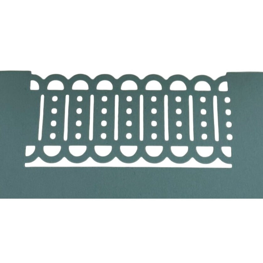 Martha Stewart Paper Punch LINKED TRIM Double Edged Border Eyelet Lace Cardmaking