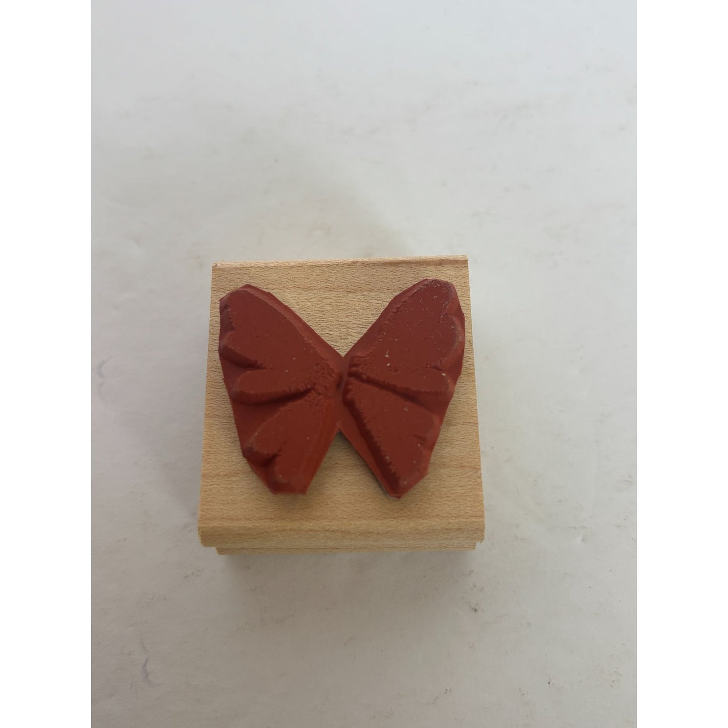 Stampin Up Wood Rubber Stamp Butterfly Wings Watercolor Nature Card Making Craft