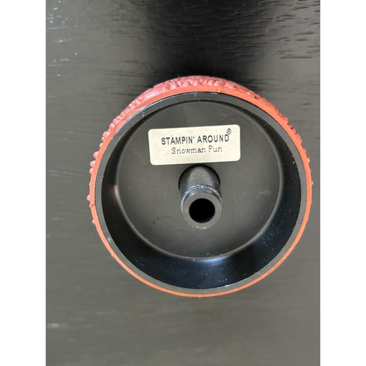 Stampin Around Rubber Stamp Snowman Fun Roller Stampin Up Christmas Border 1 in