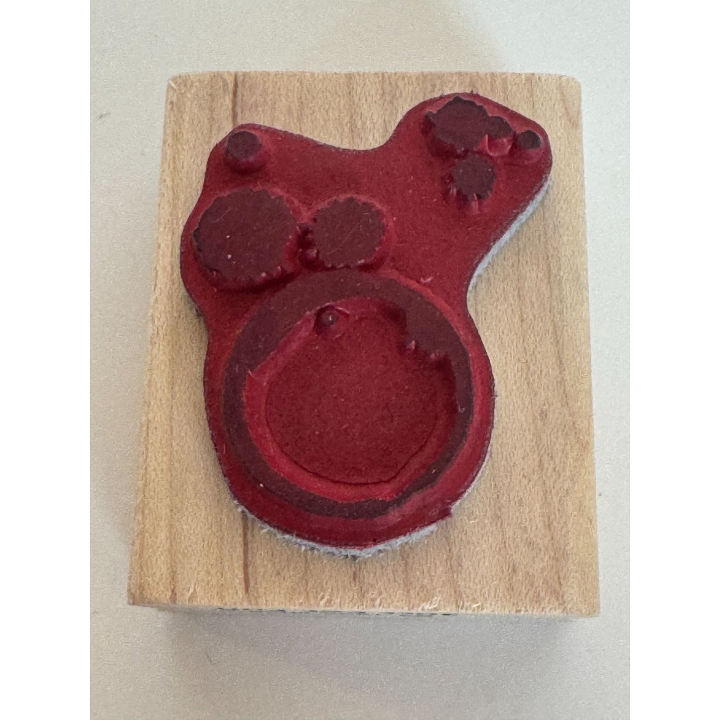 Just For Fun Rubber Stamp Circle Splatter Bubbles Paint Splatter Abstract Dots