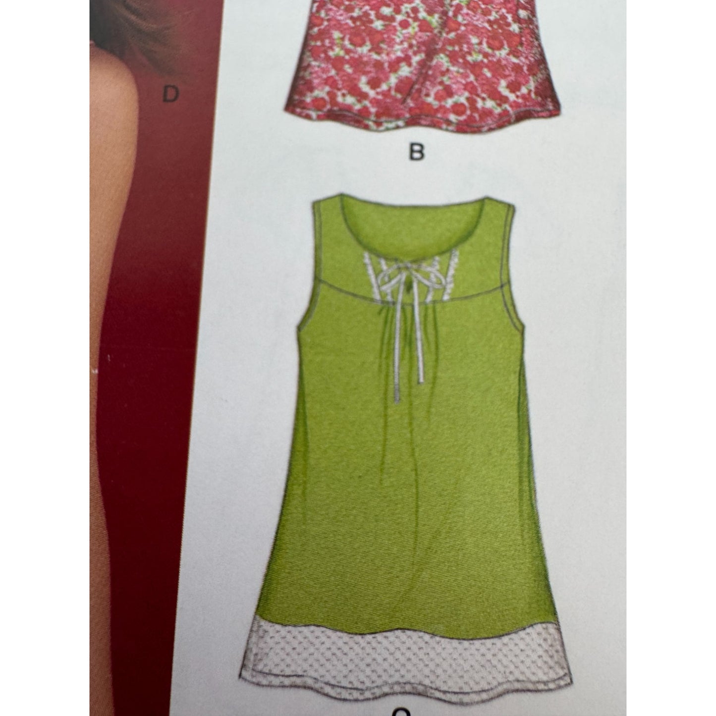 New Look Sewing Pattern 6871 Misses Easy Summer Tops Shirt 10-22 Simplicity UC