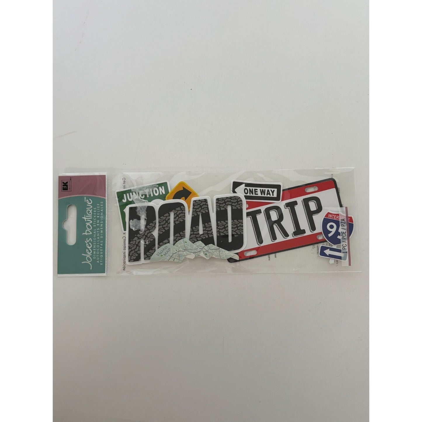 Jolees Boutique Road Trip Dimensional Sticker Travel Scrapbooking EK Success