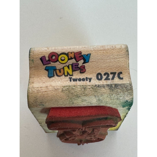 Rubber Stampede Rubber Stamp Looney Tunes Tweety Bird Smile Cartoon Card Making