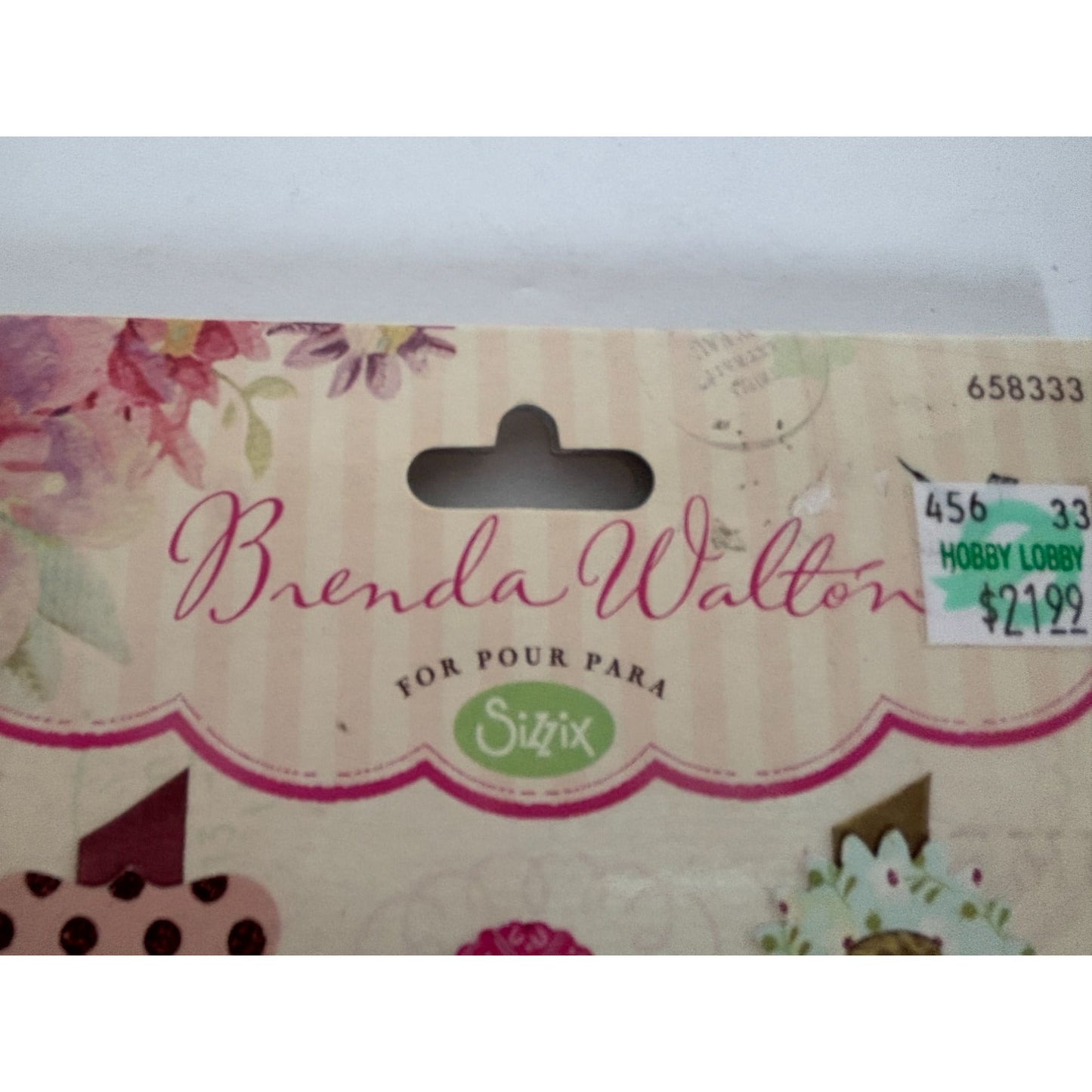 Sizzix Large Die Buckles Set Sizzlits Brenda Walton Crafting Scrapbooking 658333