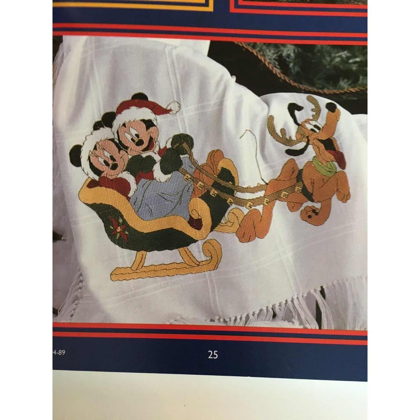 Disney Mickey Unlimited Ultimate Cross Stitch Collection Pattern Book 63 Projects Leisure Arts Mickey Minnie Donald Goofy Pluto