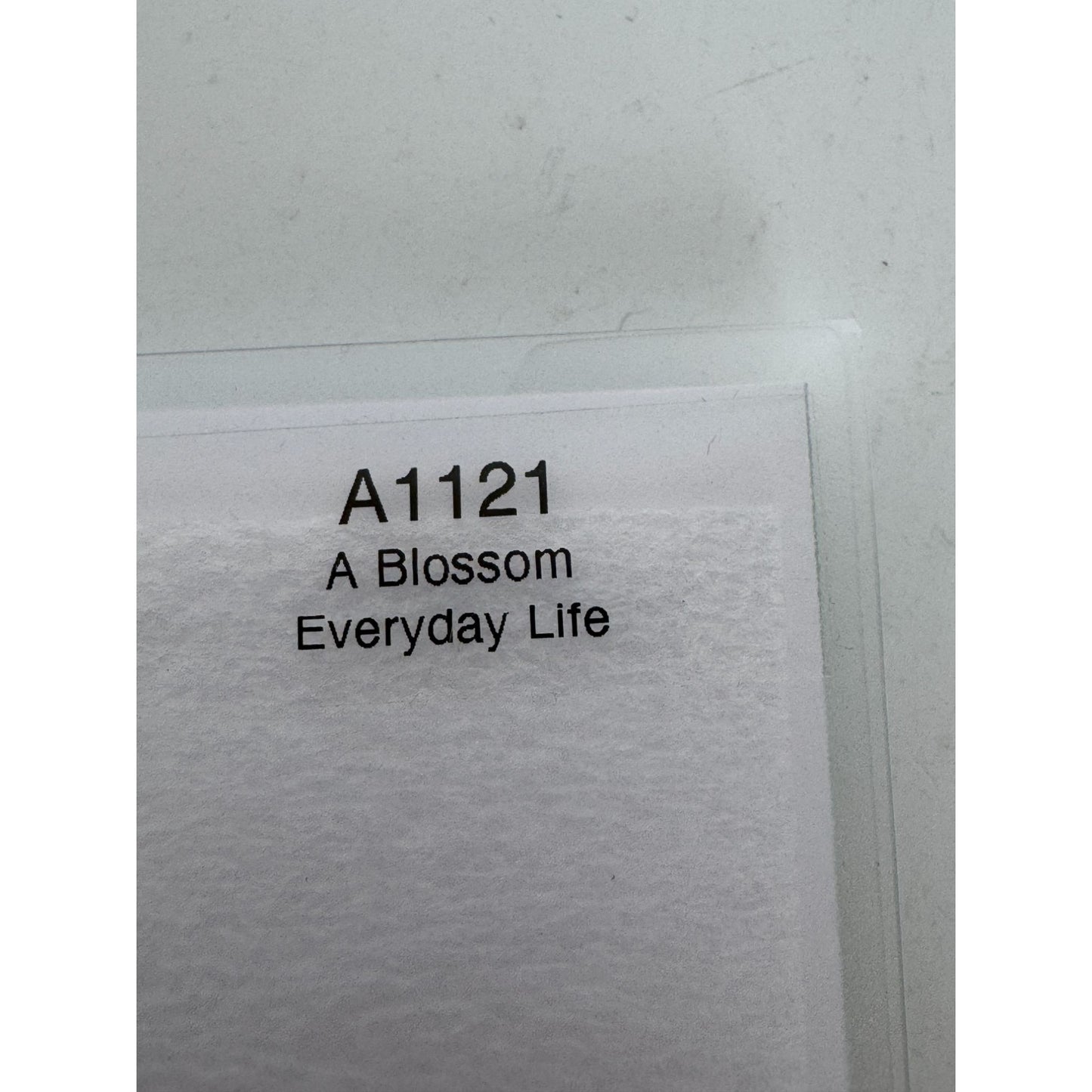 CTMH My Acrylix Acrylic Stamp Set Blossom Everyday Life Thoughts and Prayers