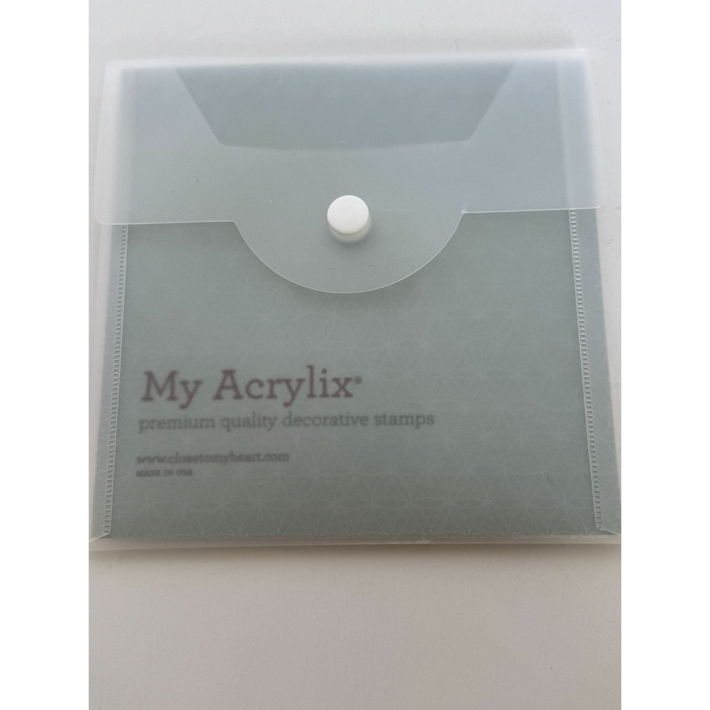 CTMH My Acrylix Acrylic Stamp Set Blossom Everyday Life Thoughts and Prayers