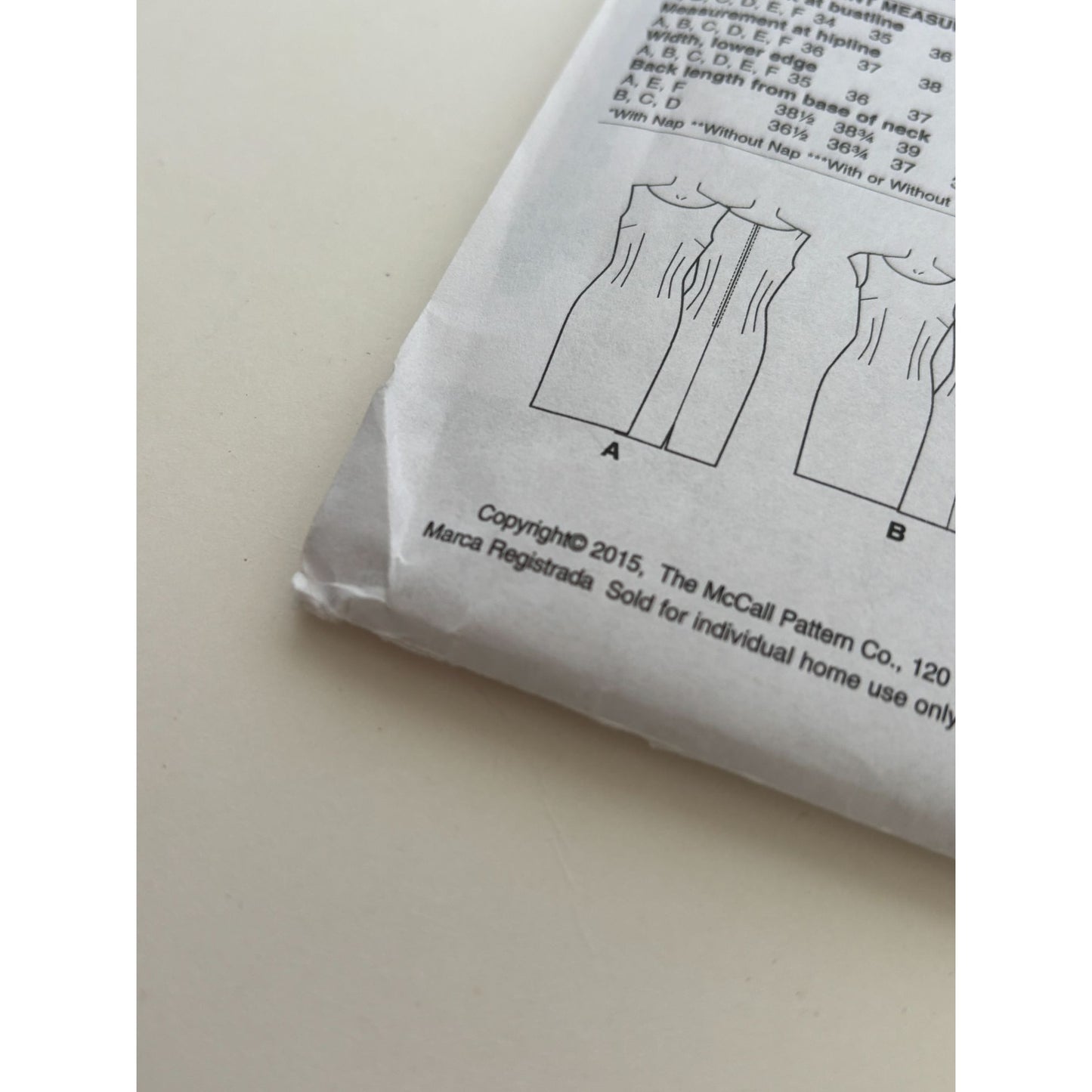 McCalls Sewing Pattern M7085 Sheath Dress Easy Sizes 14-22 Square Neck Neckline