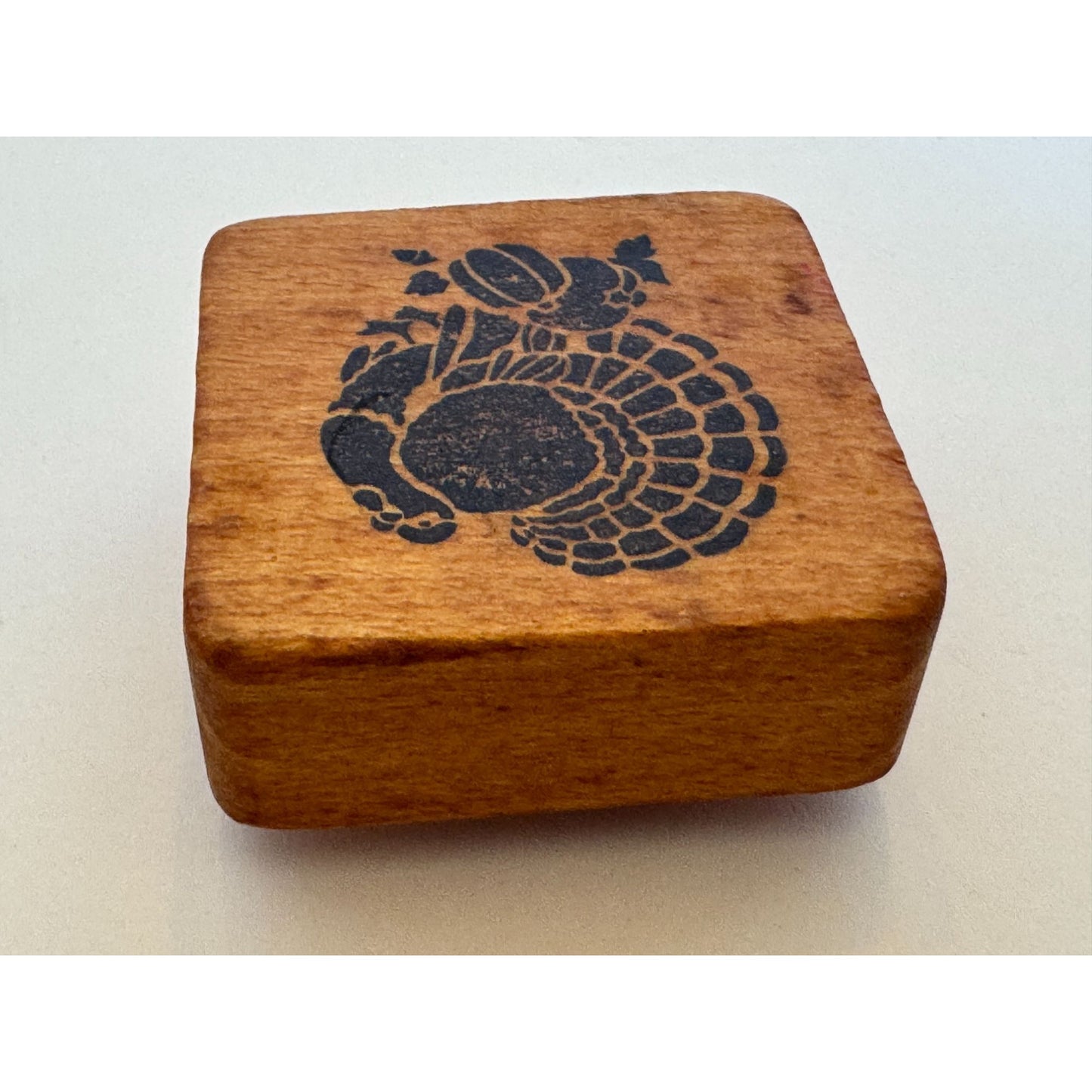 Co-Motion Rubber Stamp Thanksgiving Turkey Harvest Fall Autumn Card Making